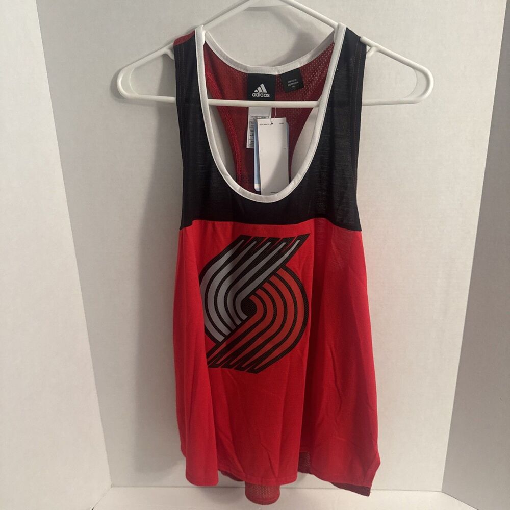 Adidas NBA4her Portland Trailblazers Women’s Tank Top Size XL NWT
